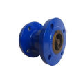 China new product h76 wafer type double disc swing check valve